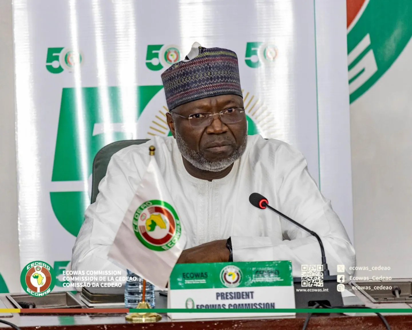 ECOWAS 'confident' Burkina Faso, Mali and Niger will return to bloc